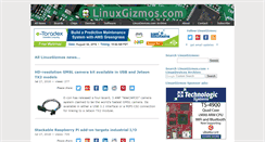 Desktop Screenshot of linuxgizmos.com